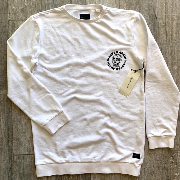 🔥🔥QUIKSILVER - WAISTED PULLOVER SWEATSHIRT🔥🔥 - Picture 3 of 5